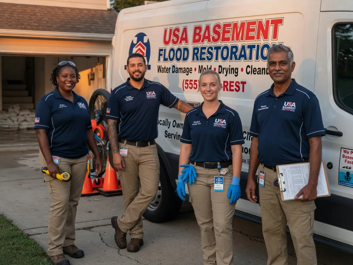 Basement Flood Cleanup company in Larwill, IN